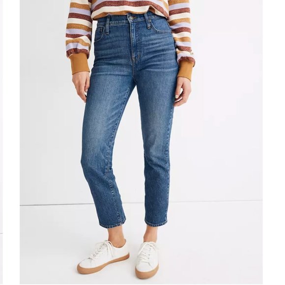 Madewell Denim - Madewell Classic Straight Jeans Coldbrook Wash 31
